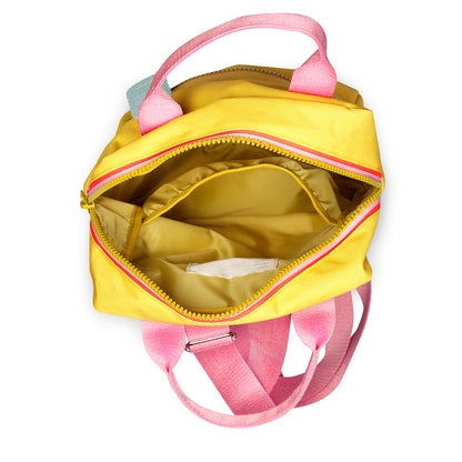 Σακίδιο Πλάτης Μεγάλο Zipper Yellow