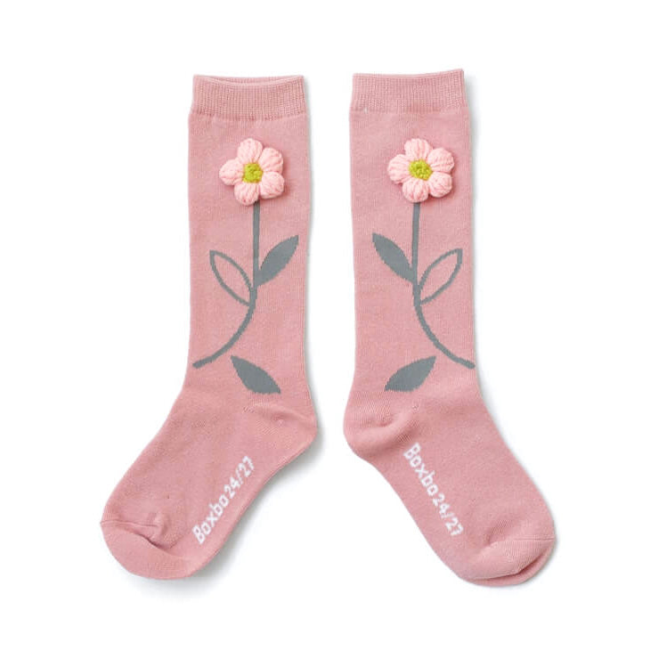 Παιδικές Κάλτσες Flower Pink
