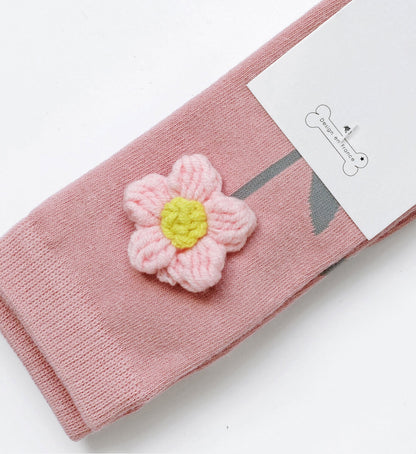 Παιδικές Κάλτσες Flower Pink