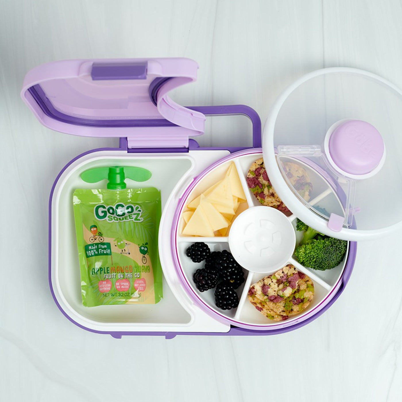 99.GB108 # Δοχείο Φαγητού Lunchbox Purple