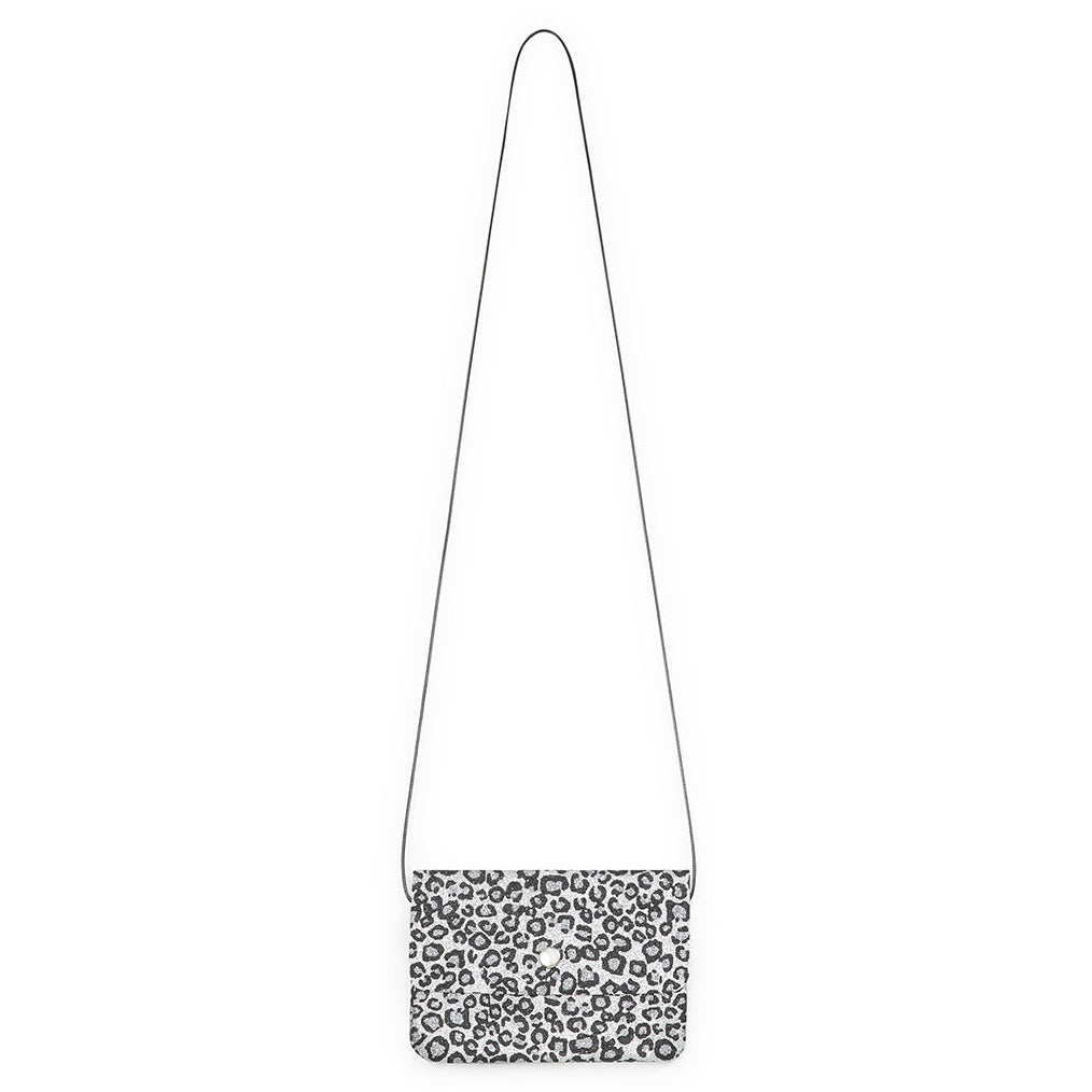 Παιδική Τσάντα Ώμου Leopard Silver