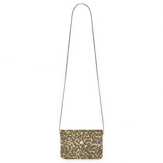Παιδική Τσάντα Ώμου Leopard Gold