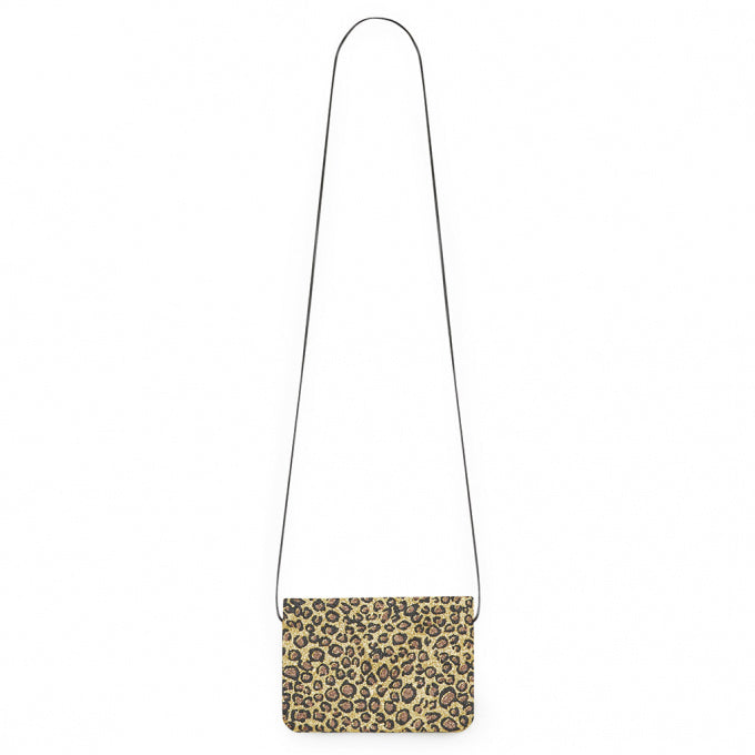 Παιδική Τσάντα Ώμου Leopard Gold