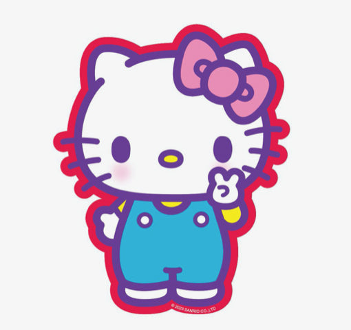 Αυτοκόλλητο Βινυλίου Hello Kitty Peace