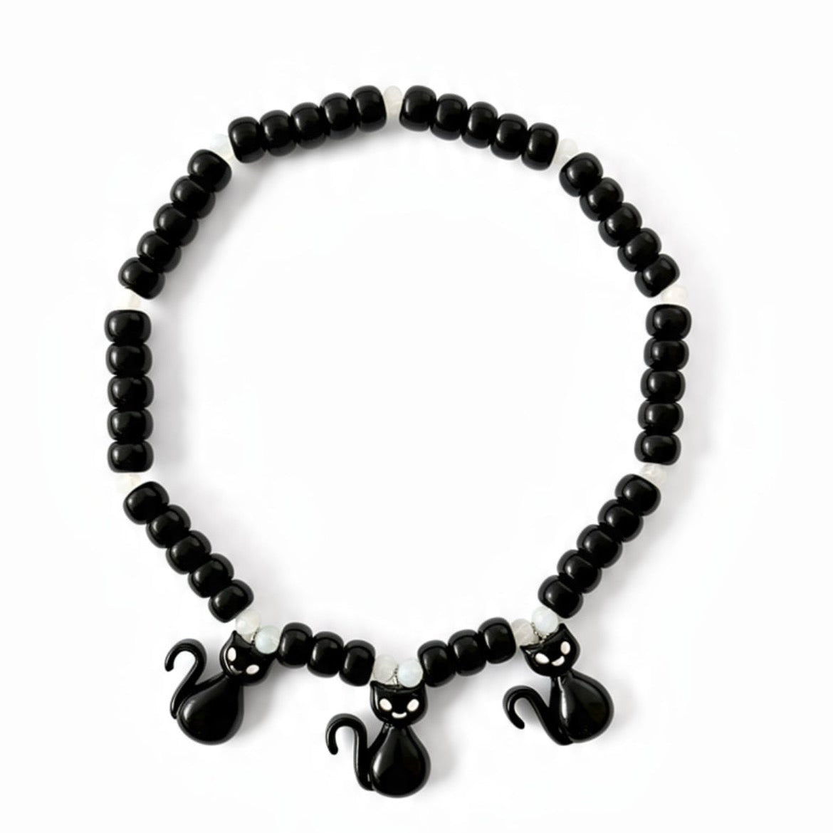 62B.HL-NECK-CAT # Παιδικό Κολιέ Black Cats