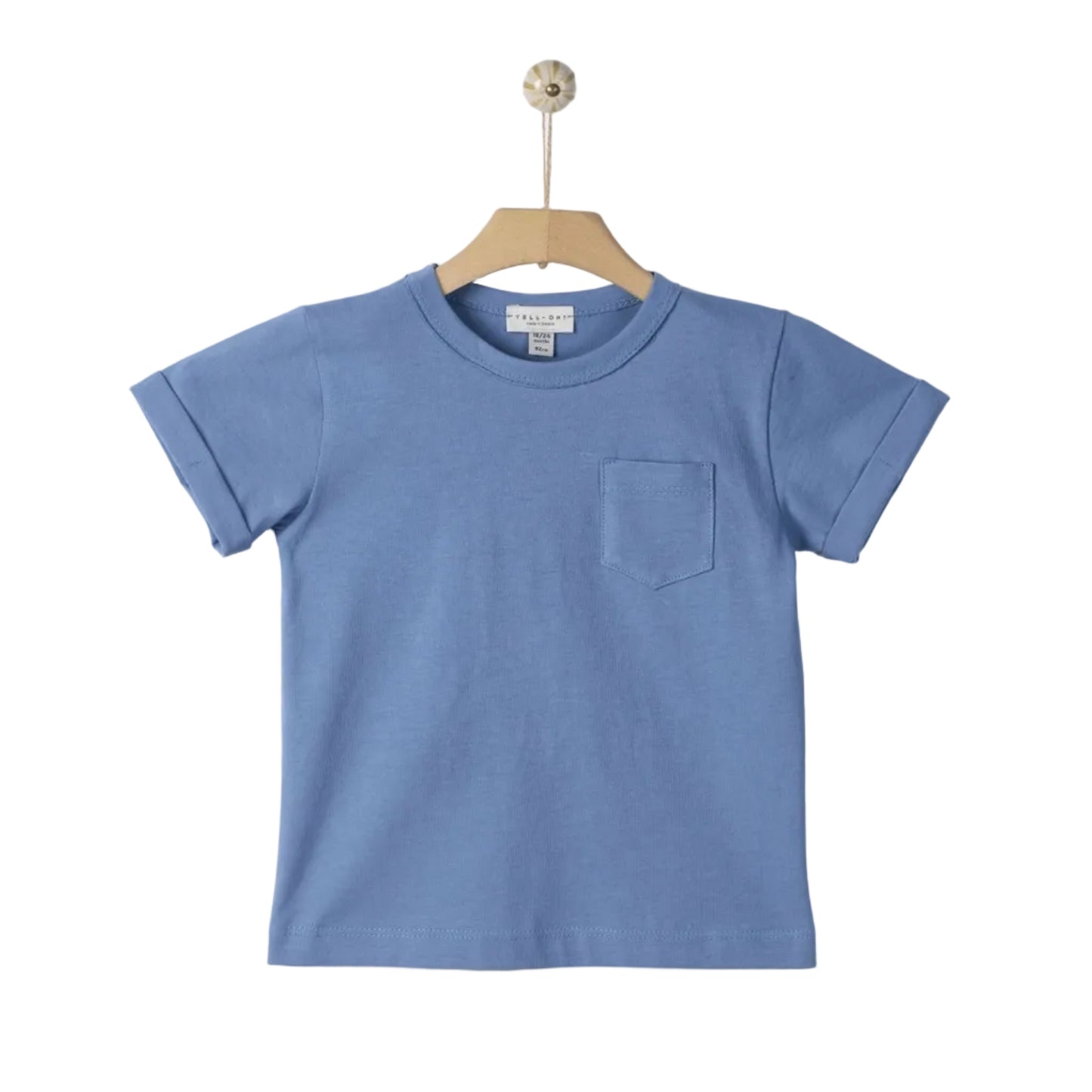 62A.41311121131_bb # Βρεφική Κοντομάνικη Μπλούζα T-Shirt Nireas Aegea Blue