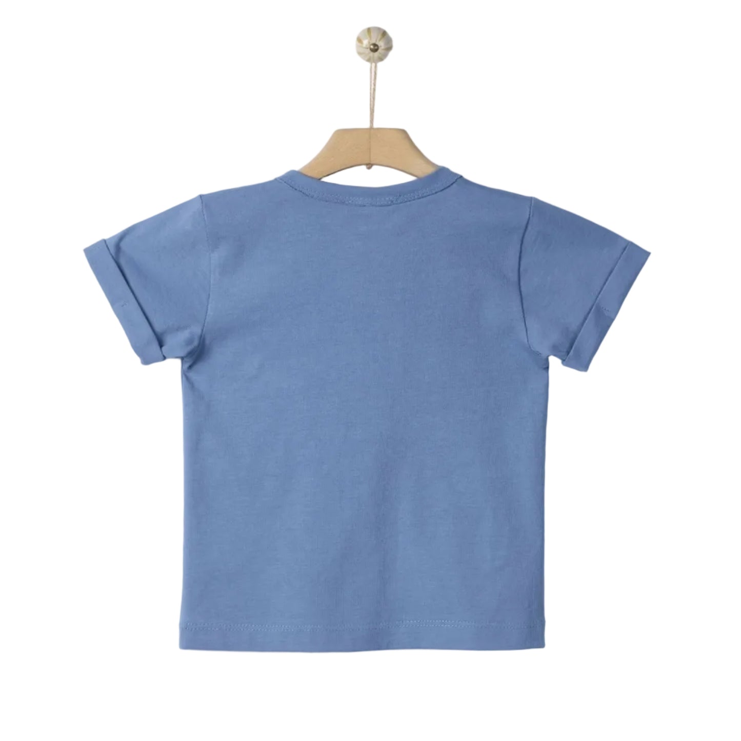 62A.41311121131_bb # Βρεφική Κοντομάνικη Μπλούζα T-Shirt Nireas Aegea Blue
