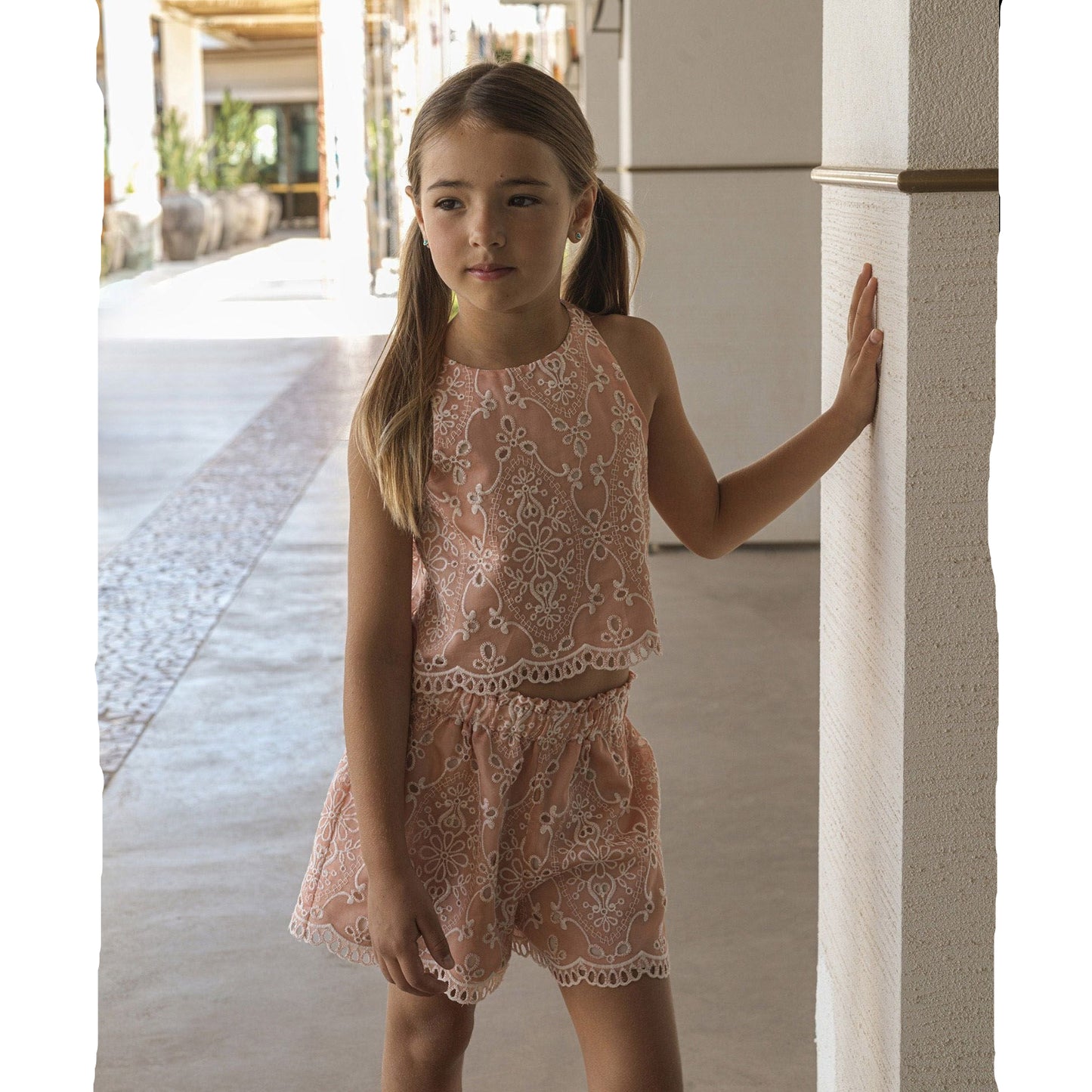 62A.42310204039 # Kids Shorts Avra Pink