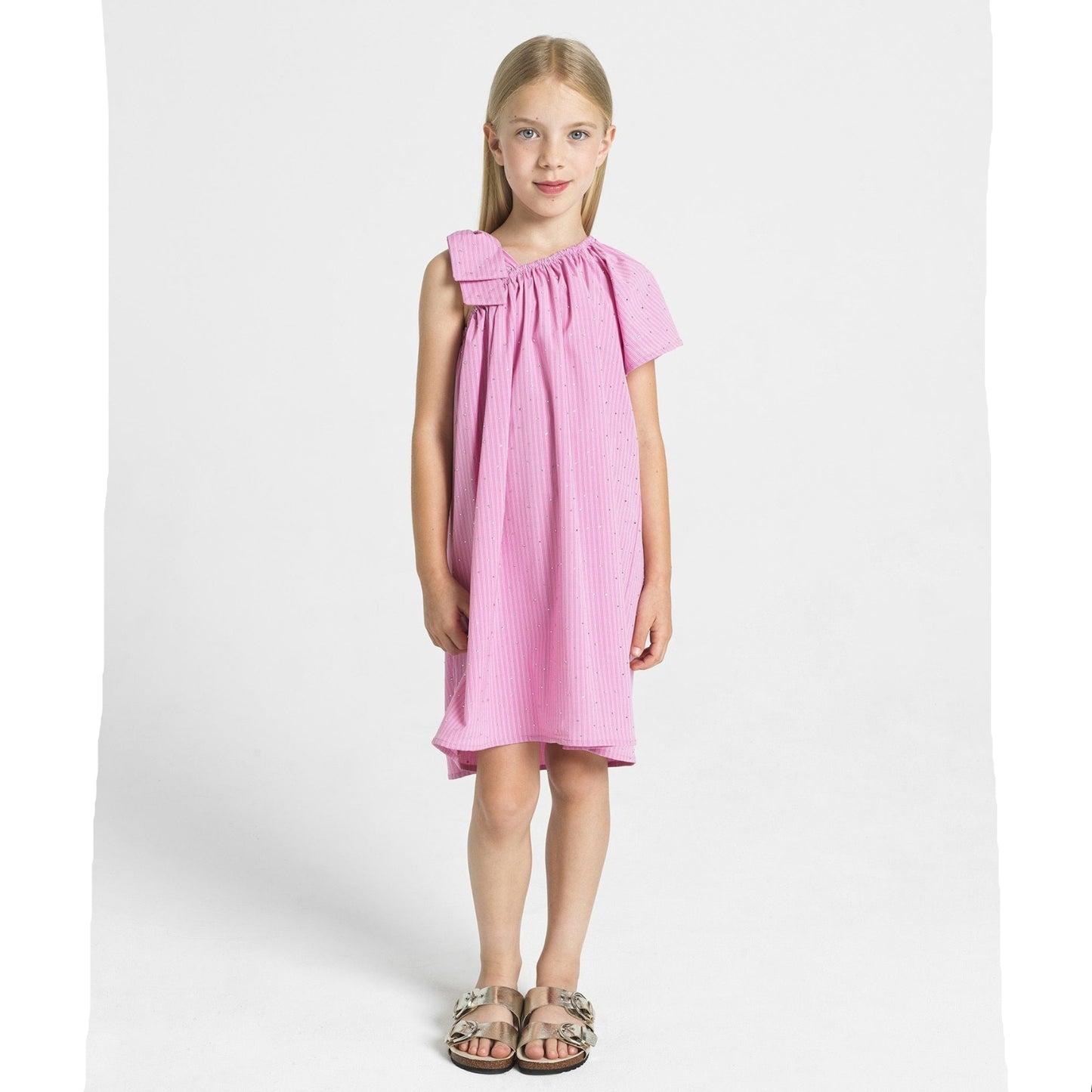 62A.42310340029 # Παιδικό Φόρεμα Avra Twinkle Aurora Pink