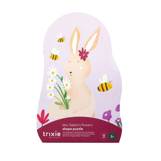 99.T35634 # Kids Puzzle Mrs Rabbit's Flowers 12 pcs.