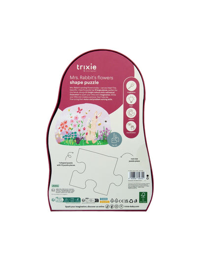 99.T35634 # Kids Puzzle Mrs Rabbit's Flowers 12 pcs.