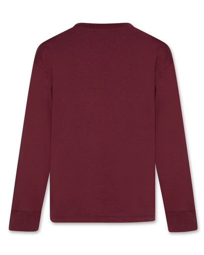 62B.226-2070-212 # Kid's Blouse Bordeaux