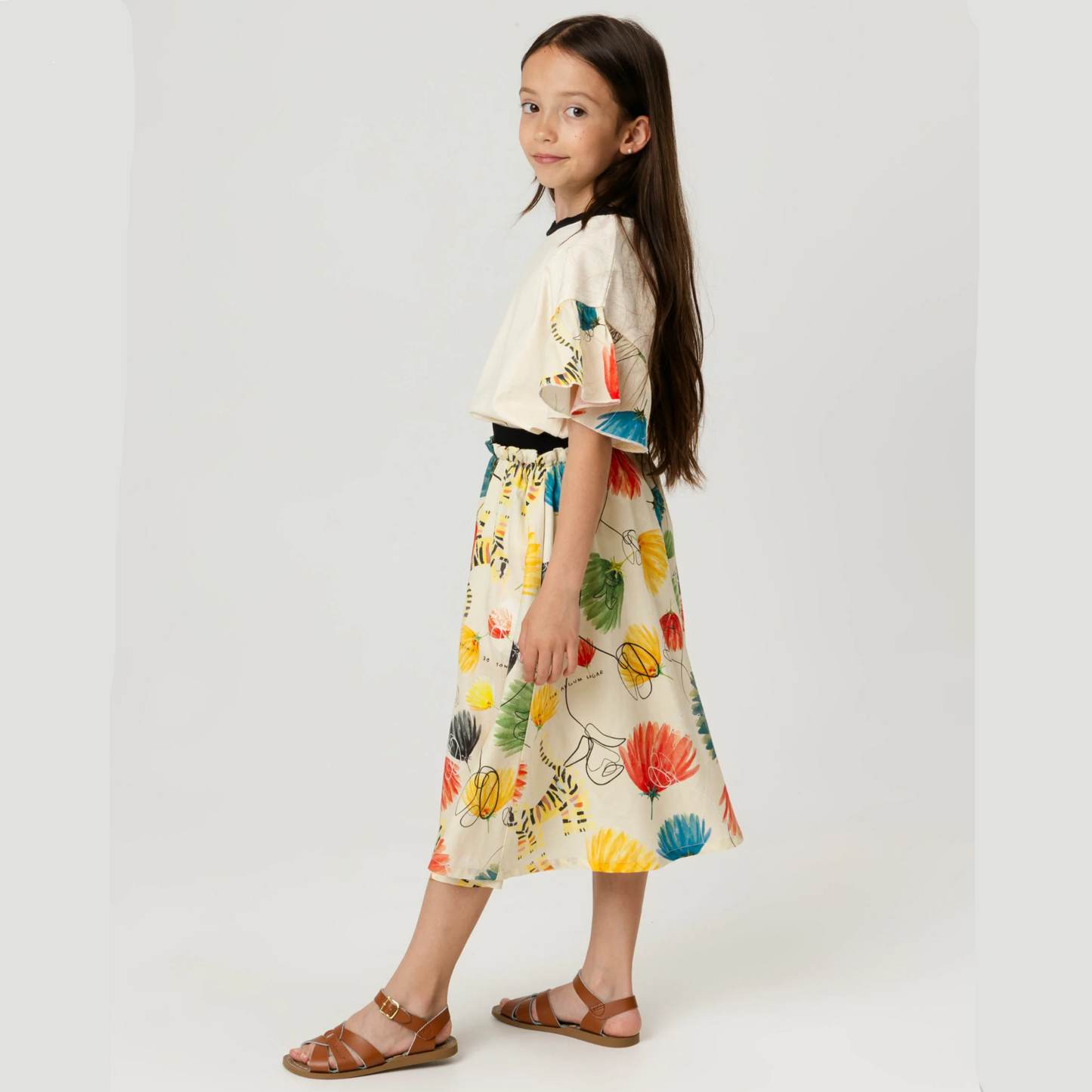 62A.PAWRGSKT0312001 # Kids Skirt Silvina Dandelion 