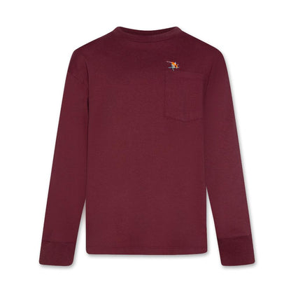 62B.226-2070-212 # Kid's Blouse Bordeaux