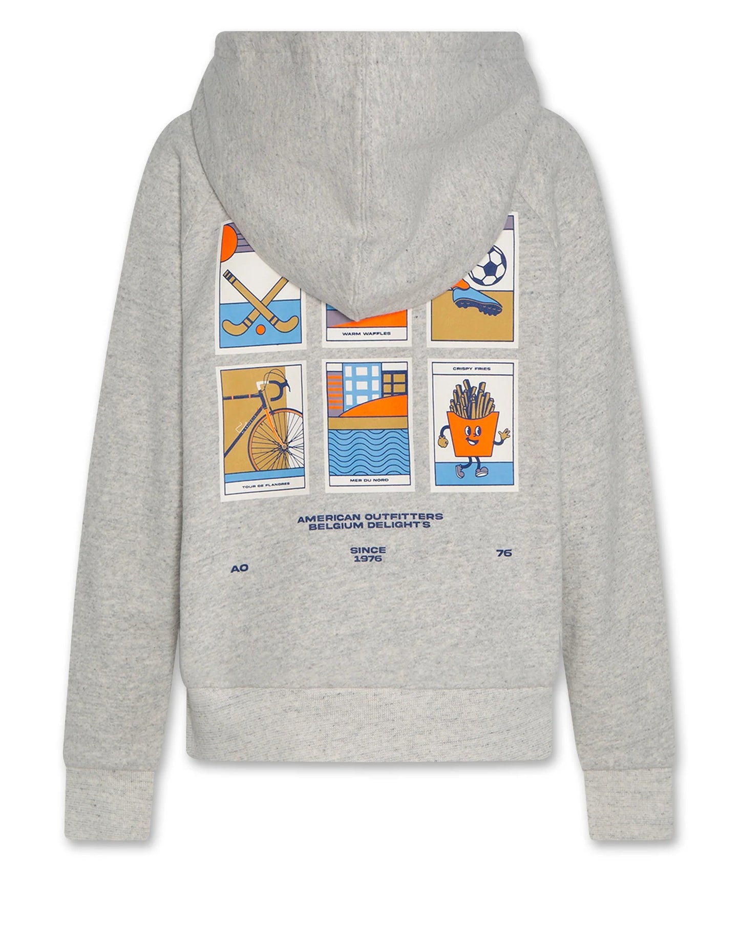 62B.226-2195-308 # Kid's Jacket Olaf Grey Melange