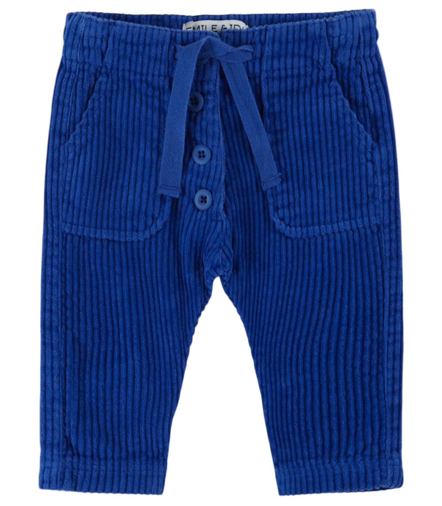 52B.AC365 # Βρεφικό Κοτλέ Παντελόνι Royal