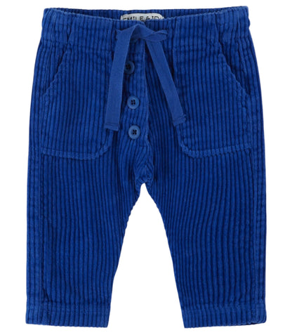 52B.AC365 # Βρεφικό Κοτλέ Παντελόνι Royal