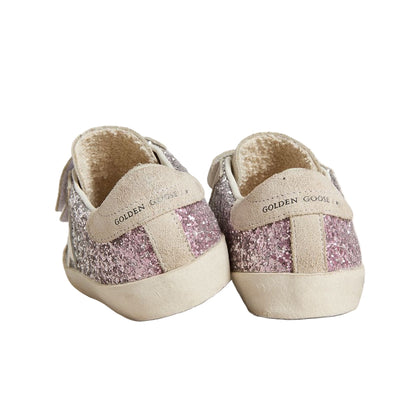 52B.GJF00111.F007426.70331 # Παιδικό Αθλητικό Παπούτσι Golden Goose Silver Pink Glitter