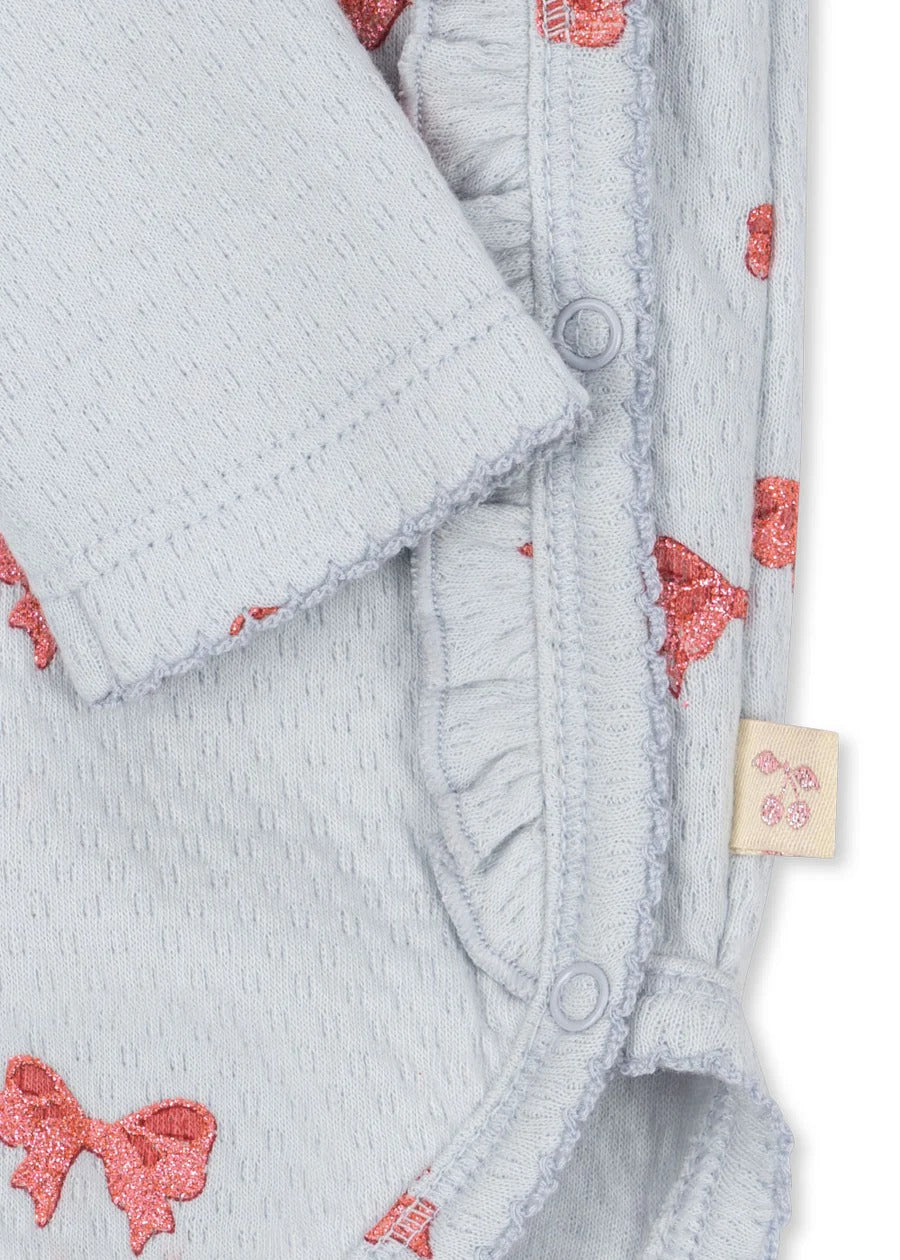 99.KS104004_ROSIA BLUE # Βρεφικό φορμάκι Rosia Blue