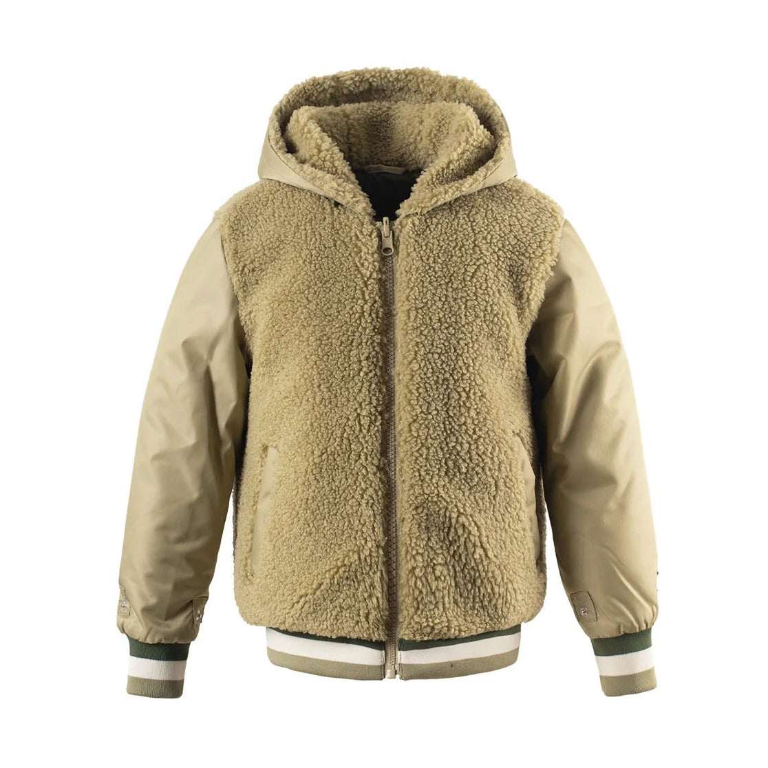 52B.25291304-539 # Παιδικό Μπουφάν 3 σε 1 Snake Pit Bronze Green