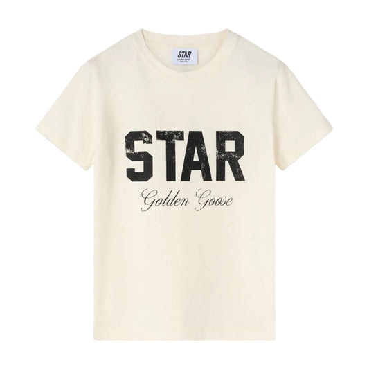 Kids T-Shirt Star Ecrou
