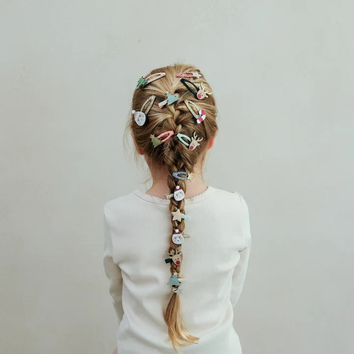 99.172116-23 # Χριστουγεννιάτικα Κοκκαλάκια Santa & Rudolph Mini Clic Clacs