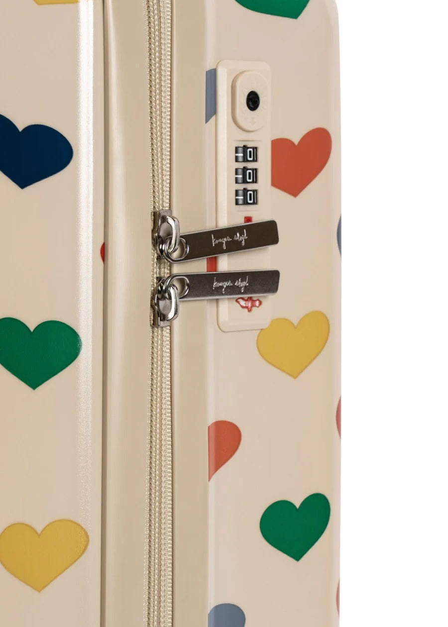 99.KS103550_BONCOU # Children's Travel Suitcase with Hearts