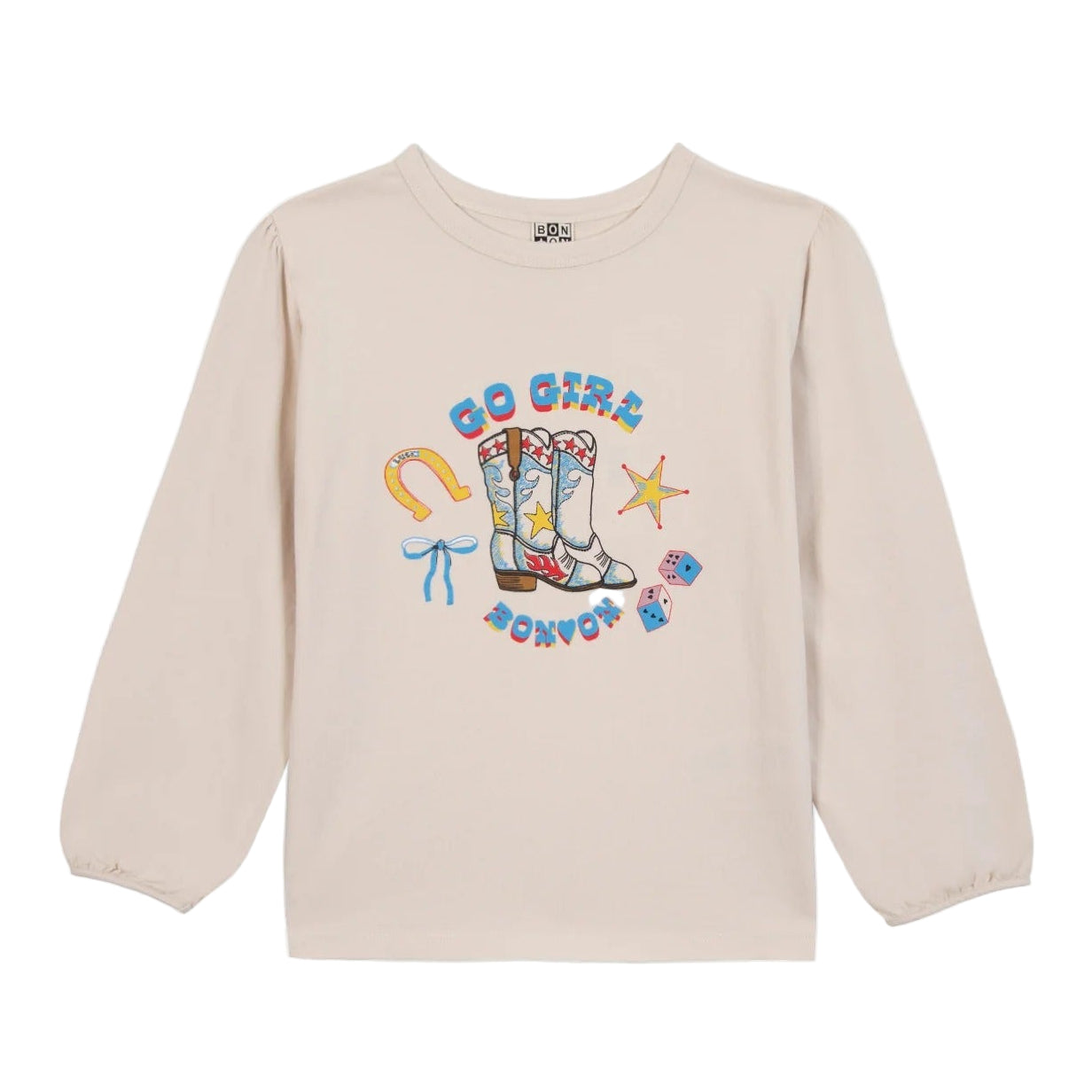 52B.BB10072-120 # Παιδική Μακρυμάνικη Μπλούζα Titty Go Girl