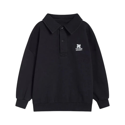 62B.LOGOPOLO-FORGEDIRON # Παιδική Μακρυμάνικη Μπλούζα Polo Forged Iron