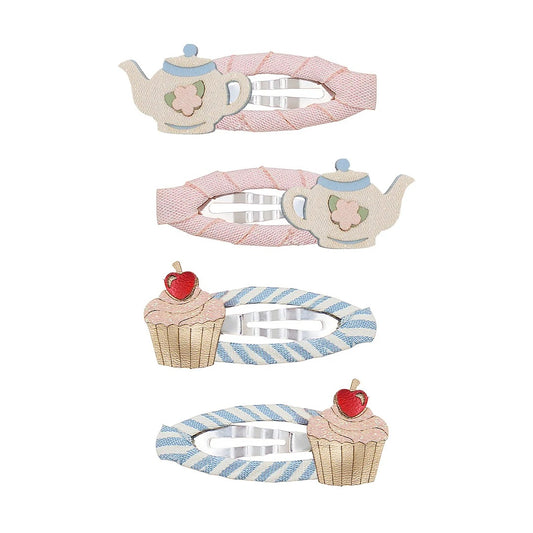 Kids Hair Clips Afternoon Tea
