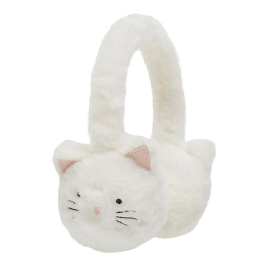 Kids Earmuffs Cream Kitty
