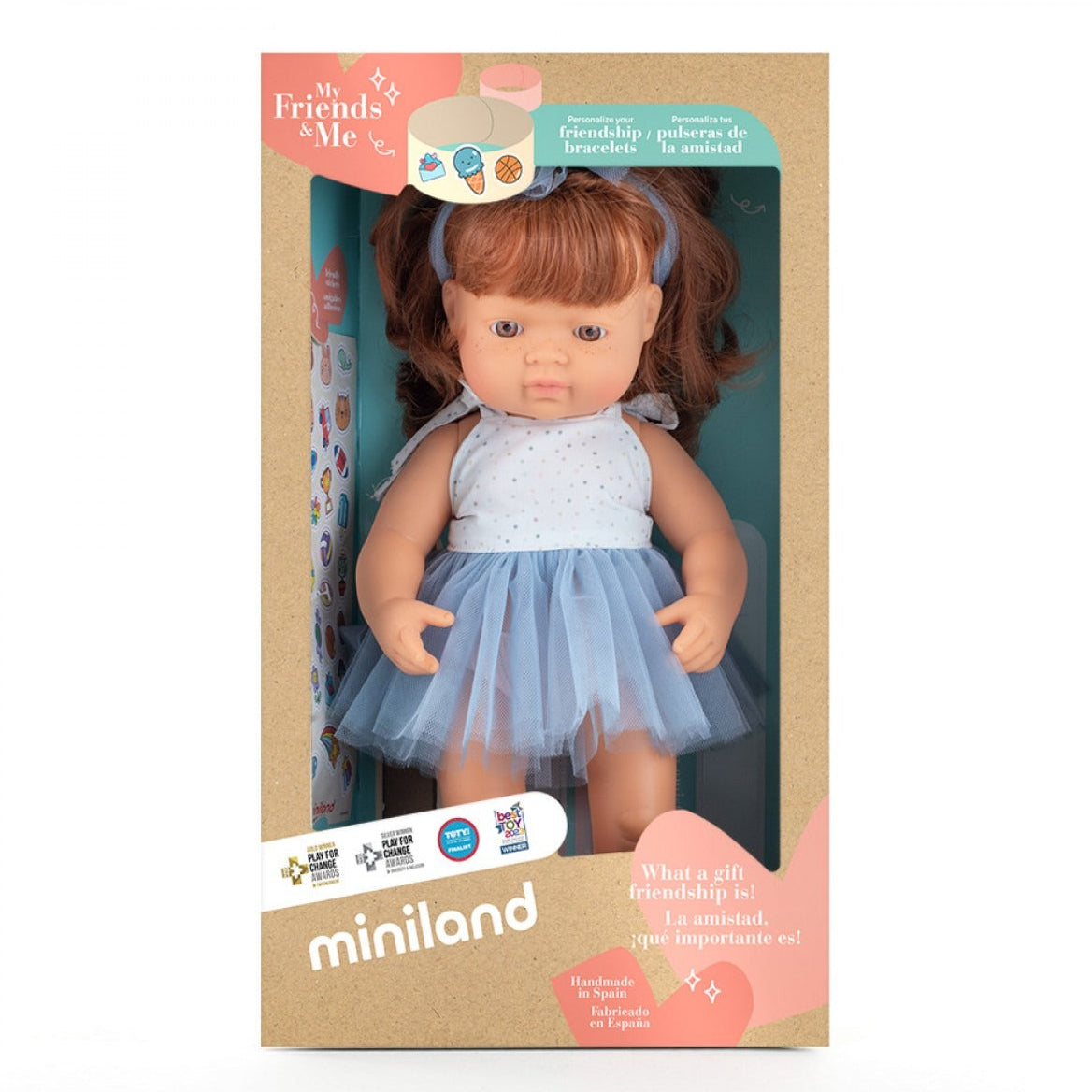 99.33203 # Baby Girl Doll with Red Hair and Dress