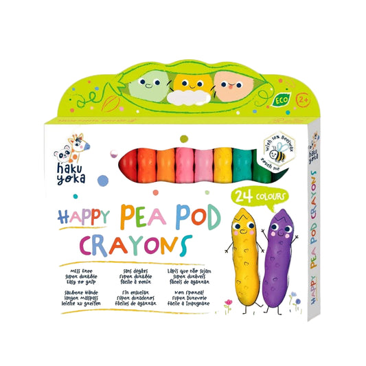 99.60879 # Κηρομπογιές Happy Pea Pod 24 pcs