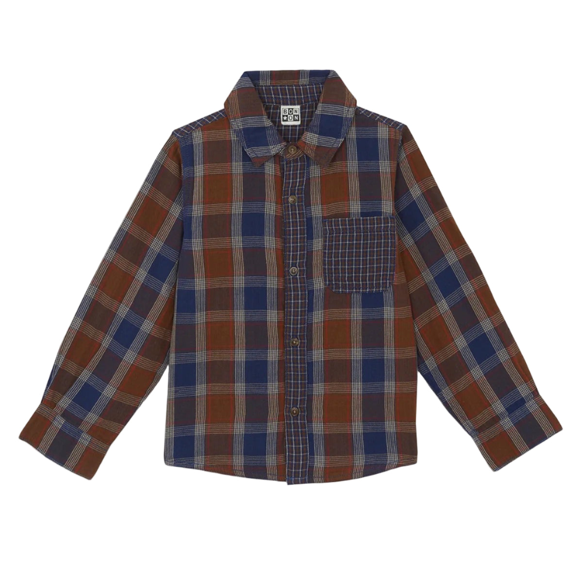 52B.BB12103-611 # Παιδικό Μακρυμάνικο Πουκάμισο Paname Barn