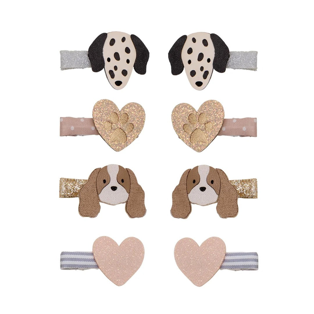 Kids Mini Hair Clips Salon Puppy Love