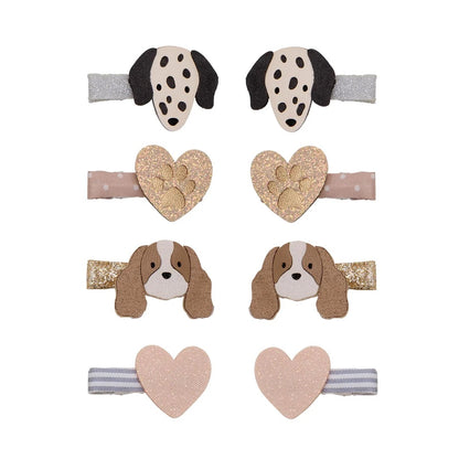 Kids Mini Hair Clips Salon Puppy Love