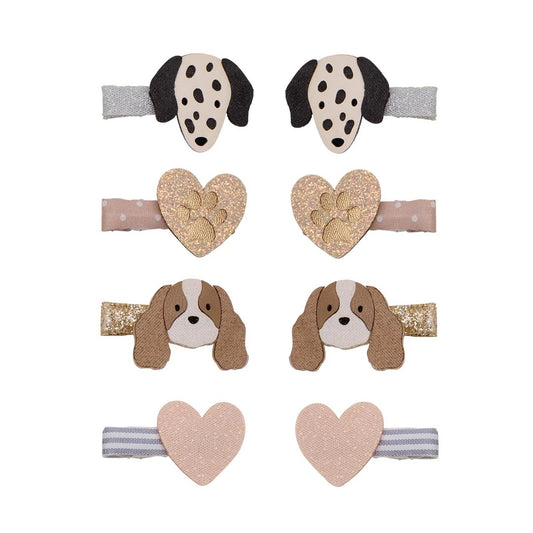 Kids Mini Hair Clips Salon Puppy Love