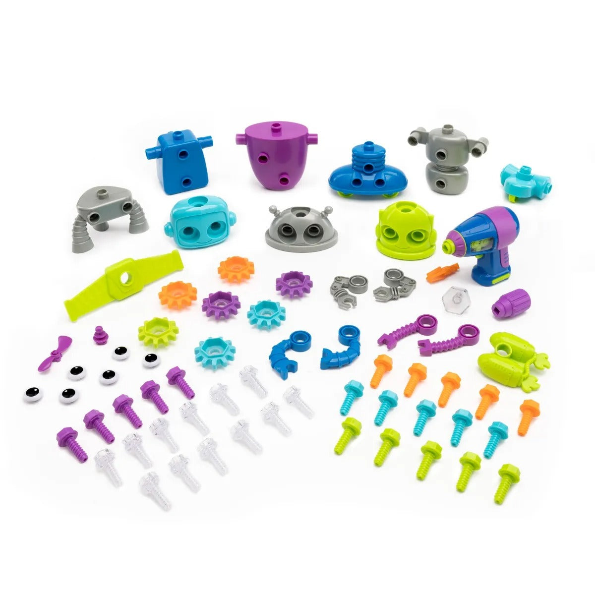 99.EI4177 #  Εκπαιδευτικό Παιχνίδι Εργαστήριο Ρομπότ 71 κομμάτια