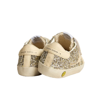 62B.GJF00111.F005314.5195 # Παιδικό Αθλητικό Παπούτσι Golden Goose All Glitter Platinum