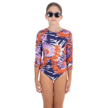 62A.26G.194 # Παιδικό Ολόσωμο Μαγιώ Emmaline Tie Dye Orange