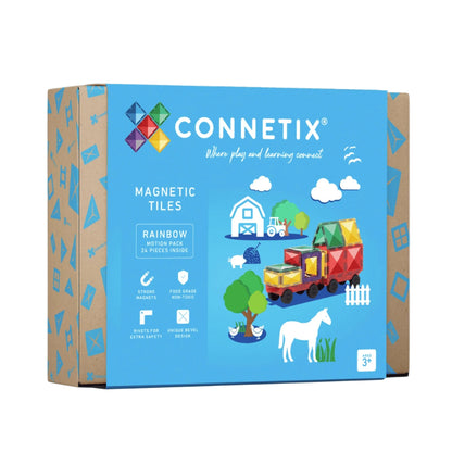 99.CTR00024MO # Μαγνητικό Παιχνίδι Κατασκευών Rainbow Motion  24 pc
