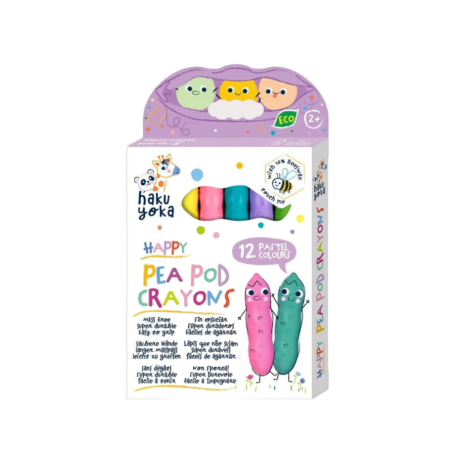 99.60878 # Κηρομπογιές Happy Pea Pod 12 pcs