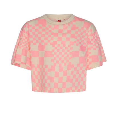 62A.126-1050-126-500 # Παιδικό Cropped T-Shirt Arbi Cube Soft Pink