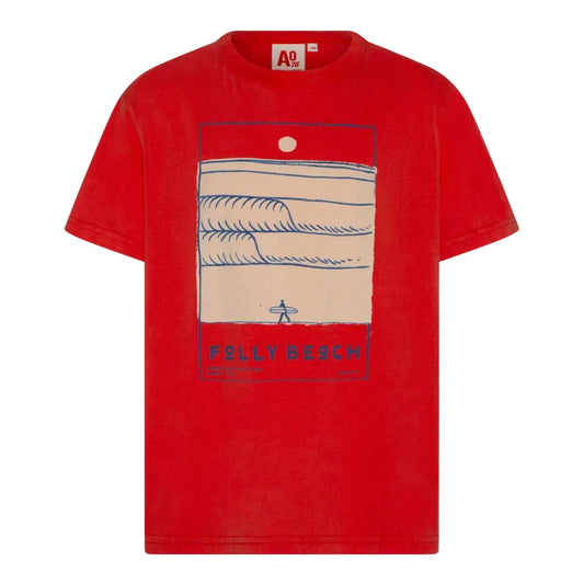 62A.126-2000-108-650 # Παιδική Κοντομάνικη Μπλούζα Mat Chili Red