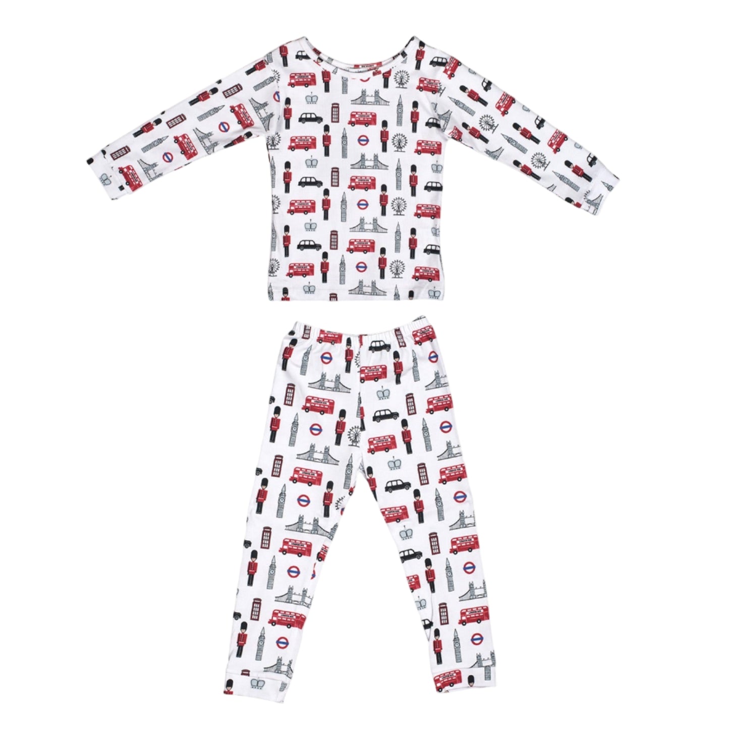 52B.AW25260008 # Παιδική Μακρυμάνικη Πιτζάμα London Calling