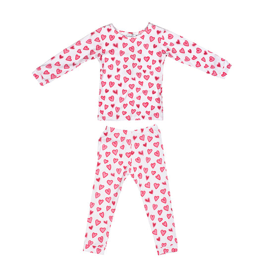 52B.AW25260001 # Kids Long-Sleeved Pyjamas My Sweet Valentine
