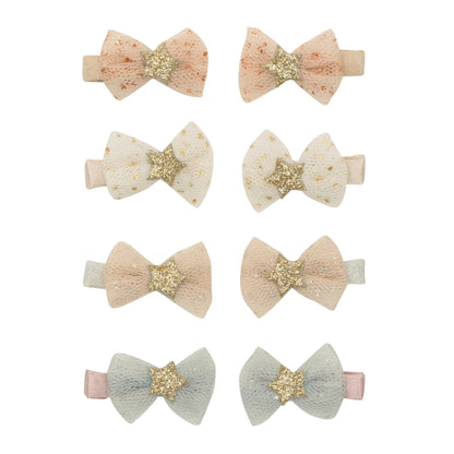 52B.172011-27 # Kids Set Mini Hair Clips Tutu Bow