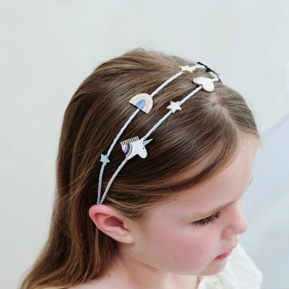 52B.172036-07 # Kids Headband Celeste Unicorn 