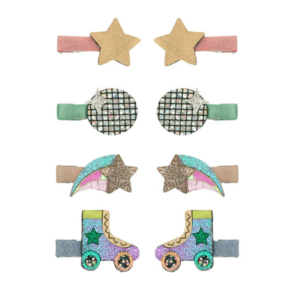 52B.172050-23 # Kids Set Mini Hair Clip Set Disco Diva 