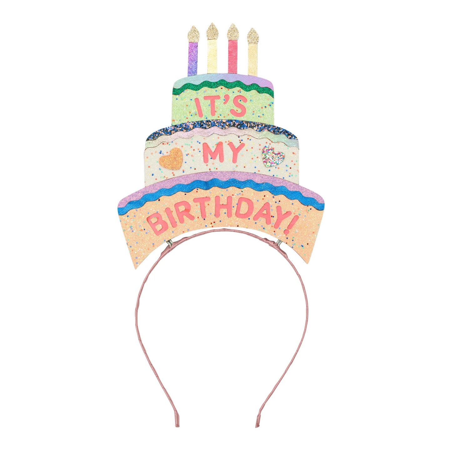 52B.172066-23 # Kids Headband Birthday Cake